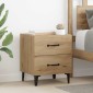 vidaXL Ντουλάπι κρεβατιού 2 τμχ. Artisan Oak 40 x 35 x 47,5 εκ