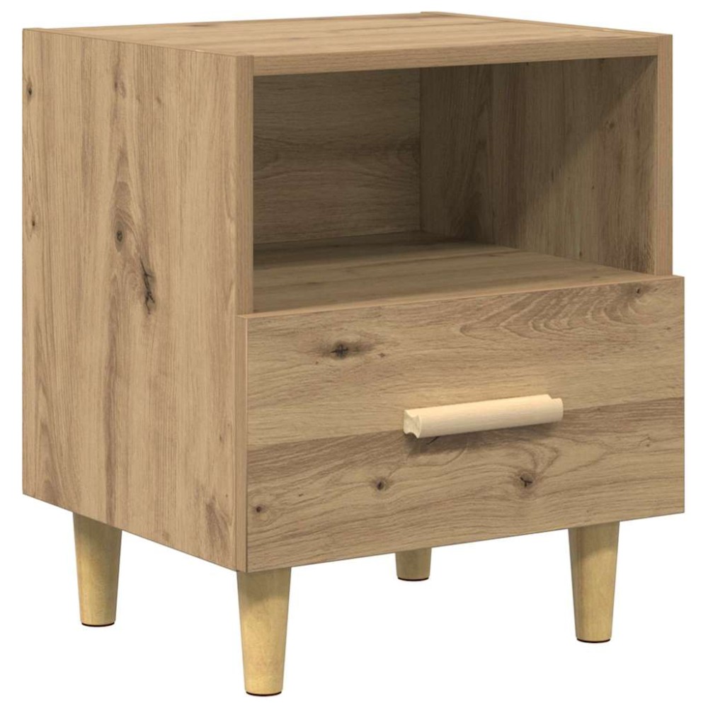 vidaXL Κομοδίνο Artisan Oak 40 x 35 x 47 εκ. Επεξεργασμένο Ξύλο