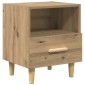 vidaXL Κομοδίνο Artisan Oak 40 x 35 x 47 εκ. Επεξεργασμένο Ξύλο