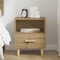 vidaXL Κομοδίνο Artisan Oak 40 x 35 x 47 εκ. Επεξεργασμένο Ξύλο
