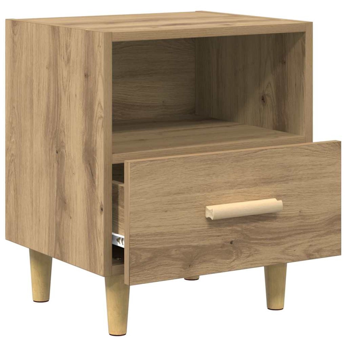 vidaXL Κομοδίνο Artisan Oak 40 x 35 x 47 εκ. Επεξεργασμένο Ξύλο