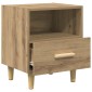 vidaXL Κομοδίνο Artisan Oak 40 x 35 x 47 εκ. Επεξεργασμένο Ξύλο