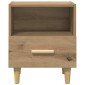 vidaXL Κομοδίνο Artisan Oak 40 x 35 x 47 εκ. Επεξεργασμένο Ξύλο