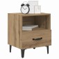 vidaXL Κομοδίνο Artisan Oak 40 x 35 x 47,5 εκ Επεξεργασμένο Ξύλο