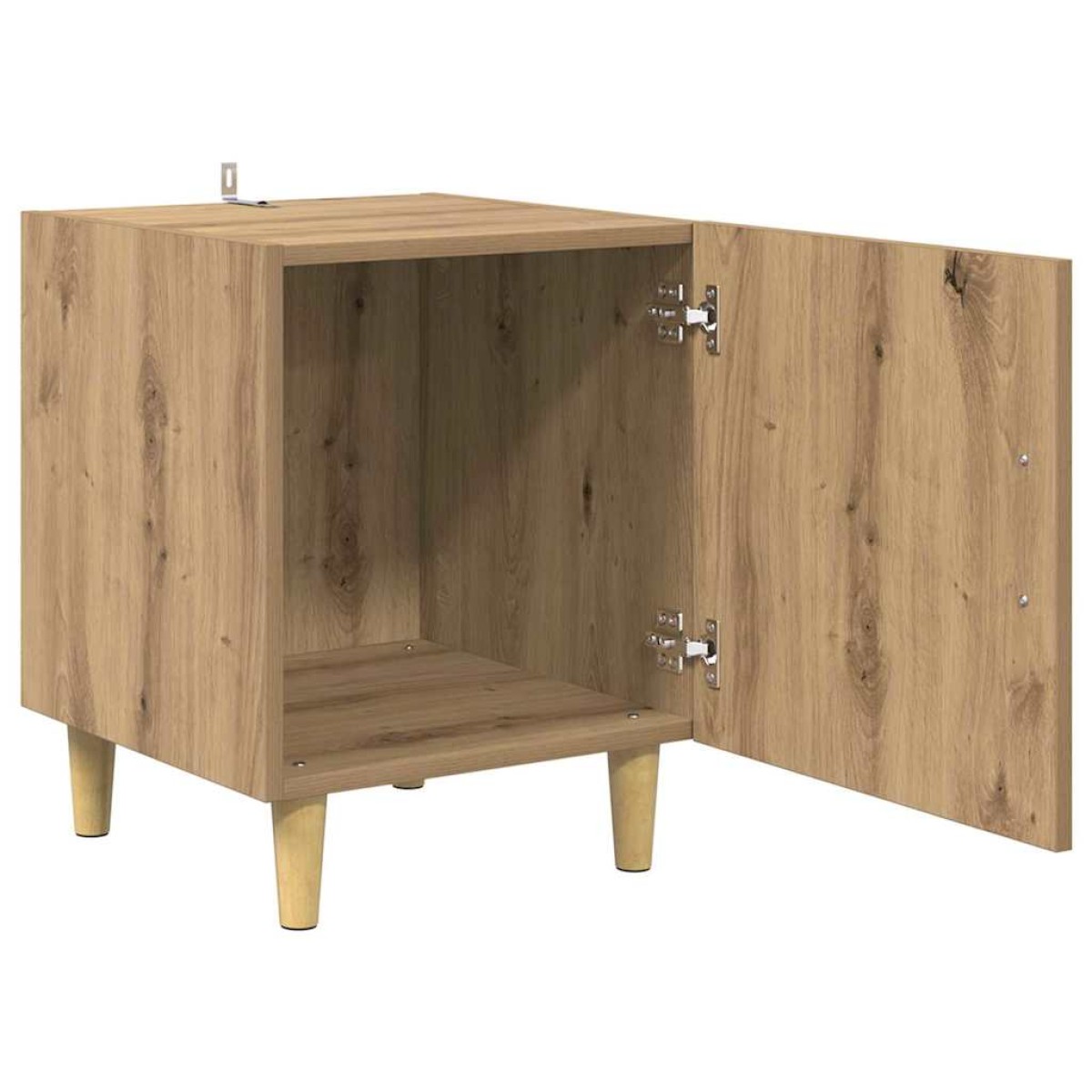 vidaXL Κομοδίνο 2 τμχ. Artisan Oak 40 x 40 x 50 cm Επεξεργασμένο Ξύλο