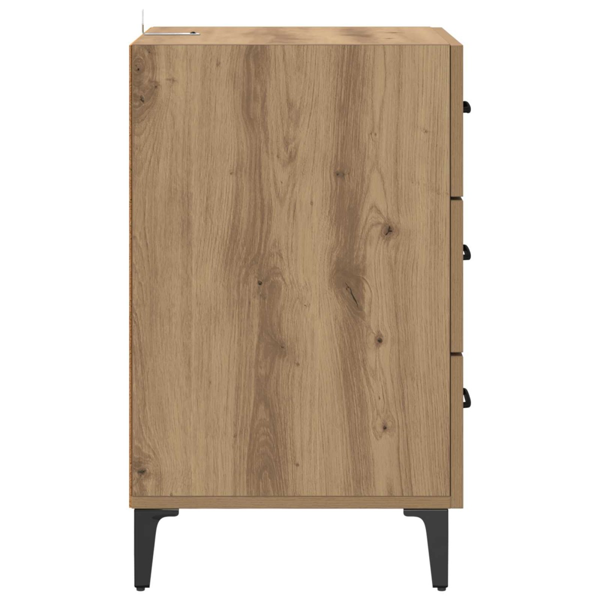 vidaXL Κομοδίνο Artisan Oak 40 x 40.5 x 66 εκ Επεξεργασμένο Ξύλο