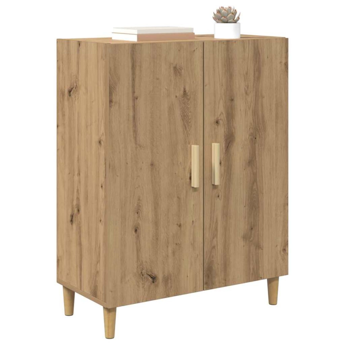 vidaXL Πλαϊνό γραφείο Artisan Oak 70 x 34 x 90 εκ. Επεξεργασμένο Ξύλο