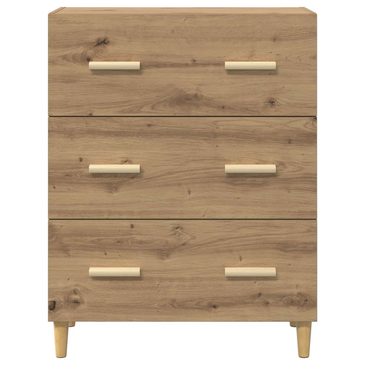 vidaXL Πλαϊνό γραφείο Artisan Oak 69,5 x 34 x 90 εκ.