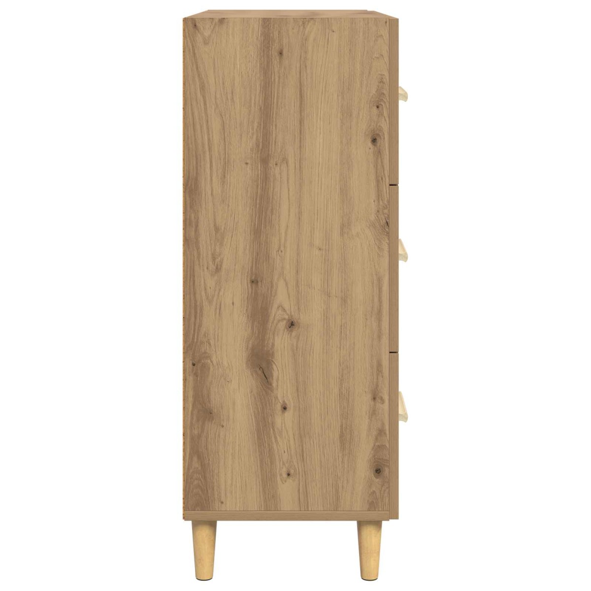 vidaXL Πλαϊνό γραφείο Artisan Oak 69,5 x 34 x 90 εκ.