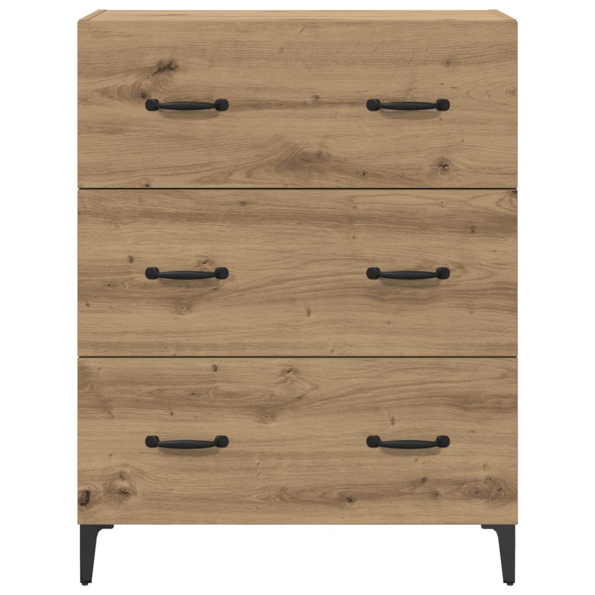 vidaXL Πλαϊνό γραφείο Artisan Oak 69,5 x 34 x 90 εκ.