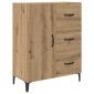 vidaXL Πλαϊνό γραφείο Artisan Oak 69,5 x 34 x 90 εκ.