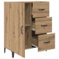 vidaXL Πλαϊνό γραφείο Artisan Oak 69,5 x 34 x 90 εκ.
