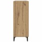 vidaXL Πλαϊνό γραφείο Artisan Oak 69,5 x 34 x 90 εκ.
