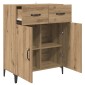 vidaXL Πλαϊνό γραφείο Artisan Oak 69,5 x 34 x 90 εκ.