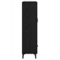 vidaXL Highboard με συρτάρι Μαύρη Οξυά 70 x 31 x 115 εκ
