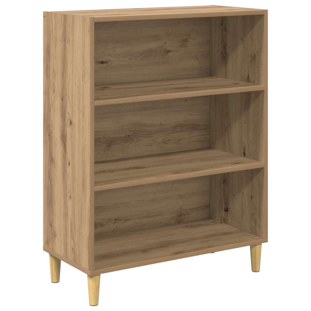 vidaXL Πλαϊνό γραφείο Artisan Oak 69,5 x 32,5 x 90 εκ