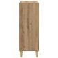 vidaXL Πλαϊνό γραφείο Artisan Oak 69,5 x 32,5 x 90 εκ