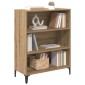 vidaXL Πλαϊνό γραφείο Artisan Oak 69,5 x 32,5 x 90 εκ