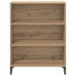 vidaXL Πλαϊνό γραφείο Artisan Oak 69,5 x 32,5 x 90 εκ