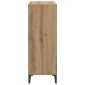 vidaXL Πλαϊνό γραφείο Artisan Oak 69,5 x 32,5 x 90 εκ