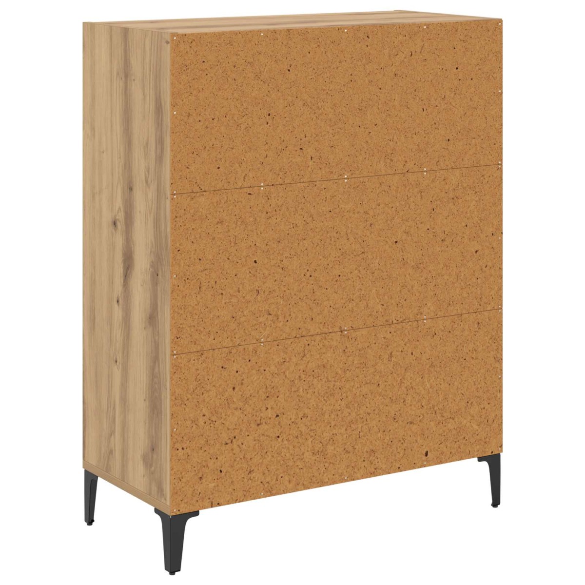 vidaXL Πλαϊνό γραφείο Artisan Oak 69,5 x 32,5 x 90 εκ