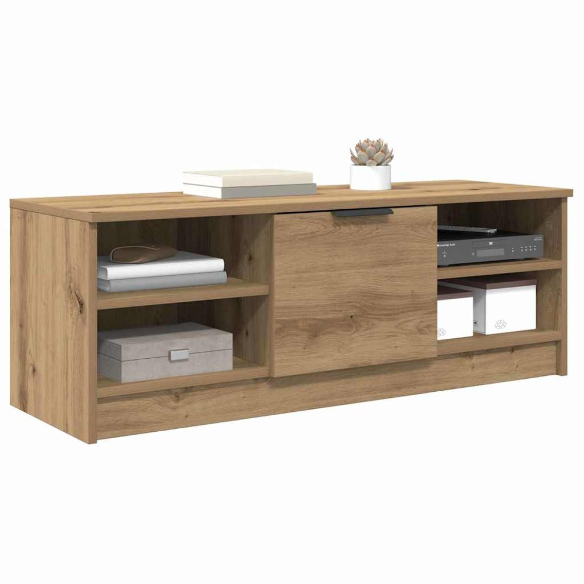 vidaXL Ντουλάπι TV 102 x 35 x 36,5 εκ Artisan Oak Επεξεργασμένο Ξύλο