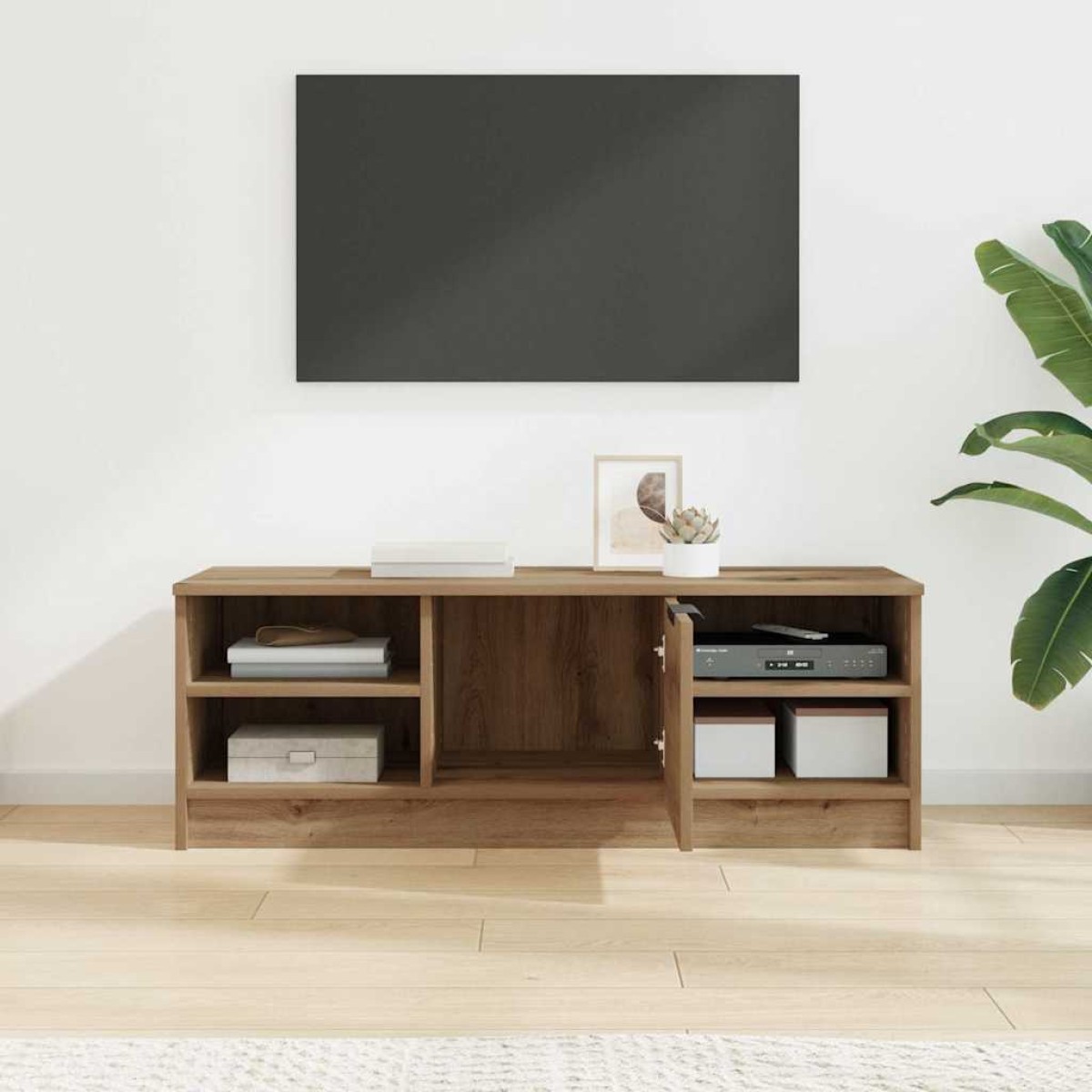 vidaXL Ντουλάπι TV 102 x 35 x 36,5 εκ Artisan Oak Επεξεργασμένο Ξύλο