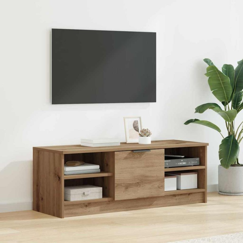 vidaXL Ντουλάπι TV 102 x 35 x 36,5 εκ Artisan Oak Επεξεργασμένο Ξύλο