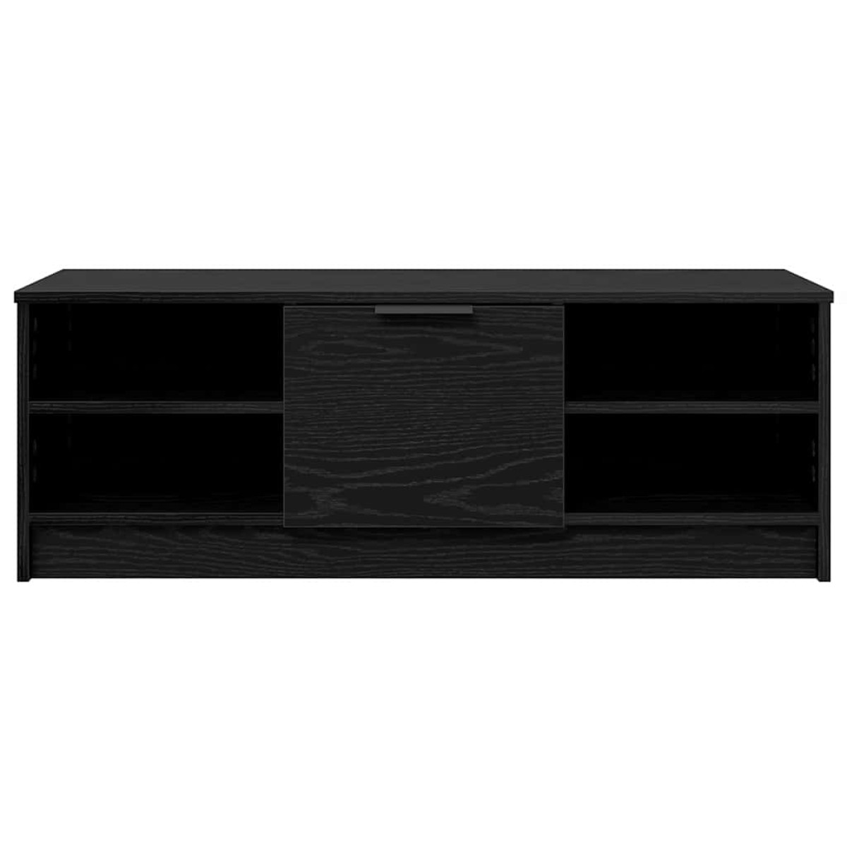 vidaXL Ντουλάπι TV 102 x 35 x 36,5 εκ Μαύρη Οξυά Επεξεργασμένο Ξύλο