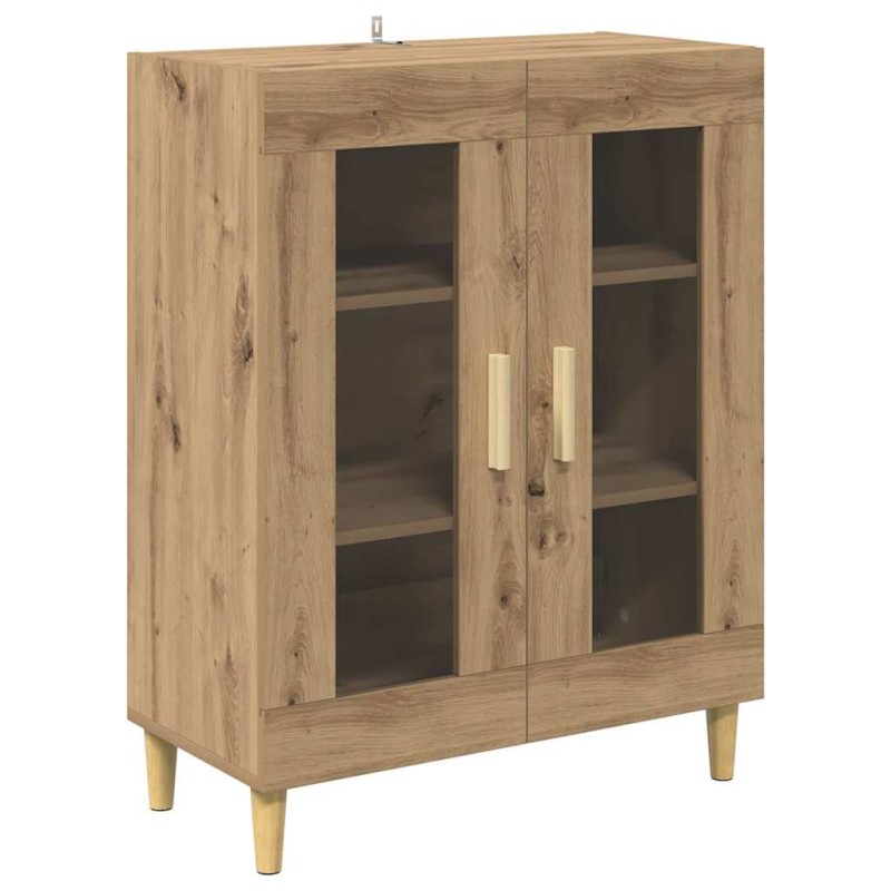 vidaXL Πλαϊνό γραφείο Artisan Oak 69,5 x 34 x 90 εκ.