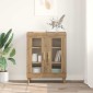 vidaXL Πλαϊνό γραφείο Artisan Oak 69,5 x 34 x 90 εκ.