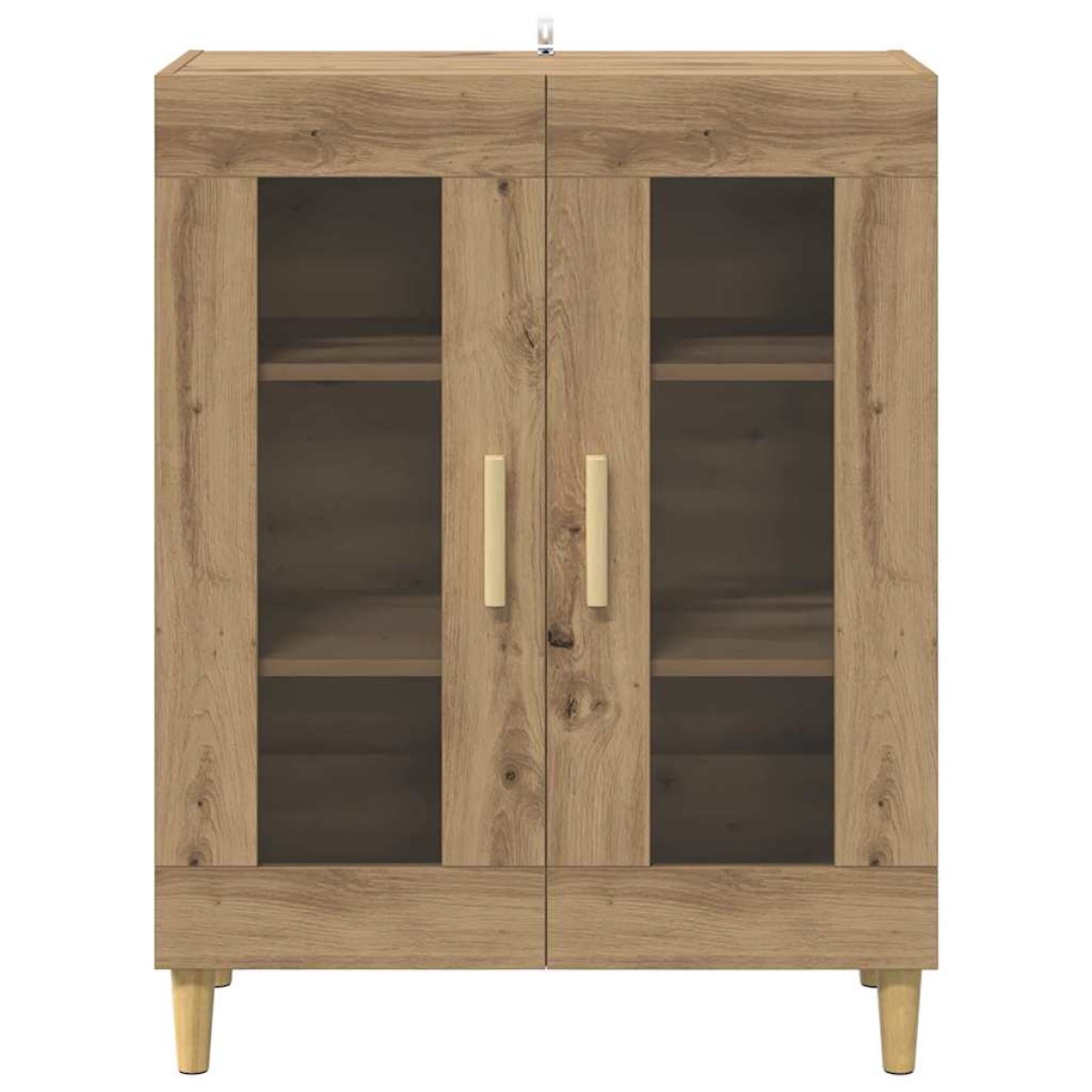 vidaXL Πλαϊνό γραφείο Artisan Oak 69,5 x 34 x 90 εκ.