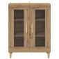 vidaXL Πλαϊνό γραφείο Artisan Oak 69,5 x 34 x 90 εκ.