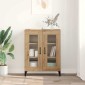 vidaXL Πλαϊνό γραφείο Artisan Oak 69,5 x 34 x 90 εκ.