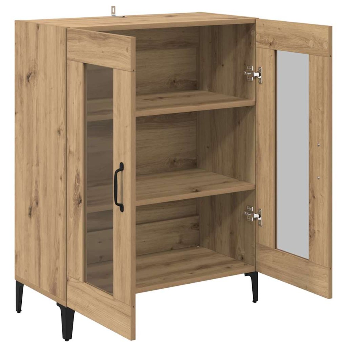 vidaXL Πλαϊνό γραφείο Artisan Oak 69,5 x 34 x 90 εκ.