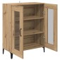 vidaXL Πλαϊνό γραφείο Artisan Oak 69,5 x 34 x 90 εκ.
