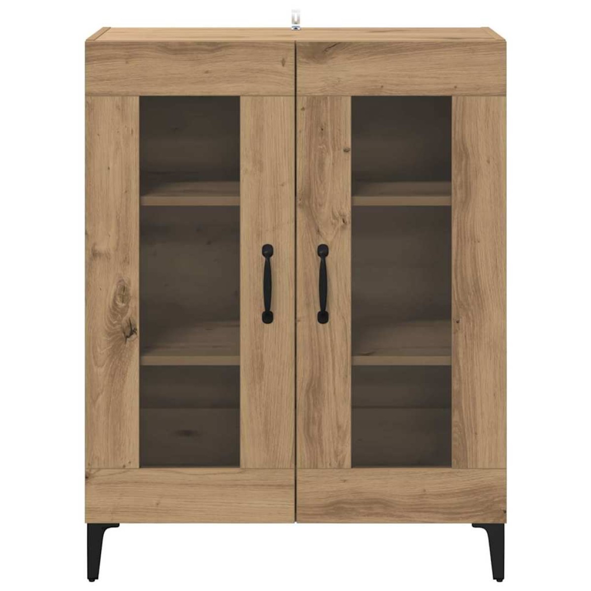 vidaXL Πλαϊνό γραφείο Artisan Oak 69,5 x 34 x 90 εκ.