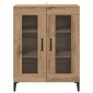 vidaXL Πλαϊνό γραφείο Artisan Oak 69,5 x 34 x 90 εκ.