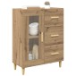 vidaXL Πλαϊνό γραφείο Artisan Oak 69,5 x 34 x 90 εκ.