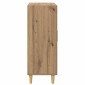 vidaXL Πλαϊνό γραφείο Artisan Oak 69,5 x 34 x 90 εκ.