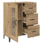 vidaXL Πλαϊνό γραφείο Artisan Oak 69,5 x 34 x 90 εκ.