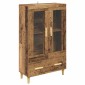 vidaXL Highboard Παλιό Ξύλο 70 x 31 x 115 εκ Επεξεργασμένο Ξύλο