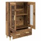 vidaXL Highboard Παλιό Ξύλο 70 x 31 x 115 εκ Επεξεργασμένο Ξύλο