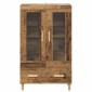 vidaXL Highboard Παλιό Ξύλο 70 x 31 x 115 εκ Επεξεργασμένο Ξύλο