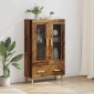vidaXL Highboard Παλιό Ξύλο 70 x 31 x 115 εκ Επεξεργασμένο Ξύλο