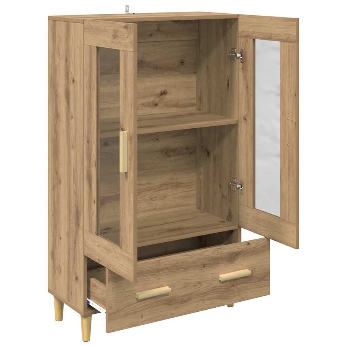 vidaXL Highboard Artisan Oak 70 x 31 x 115 εκ Επεξεργασμένο Ξύλο