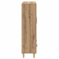 vidaXL Highboard Artisan Oak 70 x 31 x 115 εκ Επεξεργασμένο Ξύλο