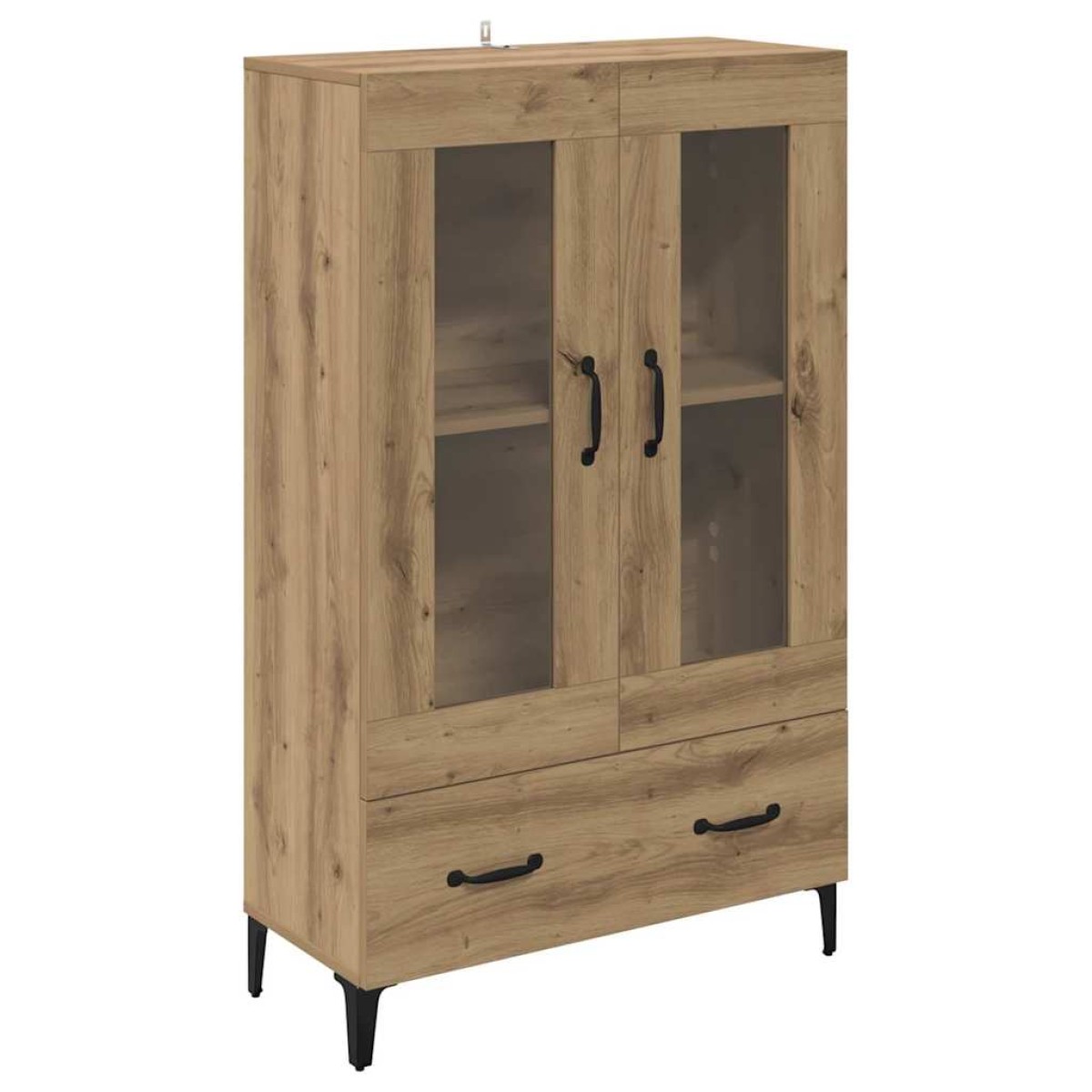 vidaXL Highboard Artisan Oak 70 x 31 x 115 εκ