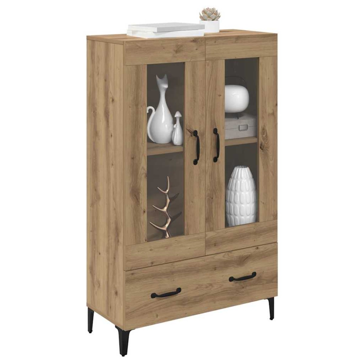 vidaXL Highboard Artisan Oak 70 x 31 x 115 εκ