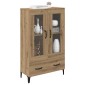 vidaXL Highboard Artisan Oak 70 x 31 x 115 εκ